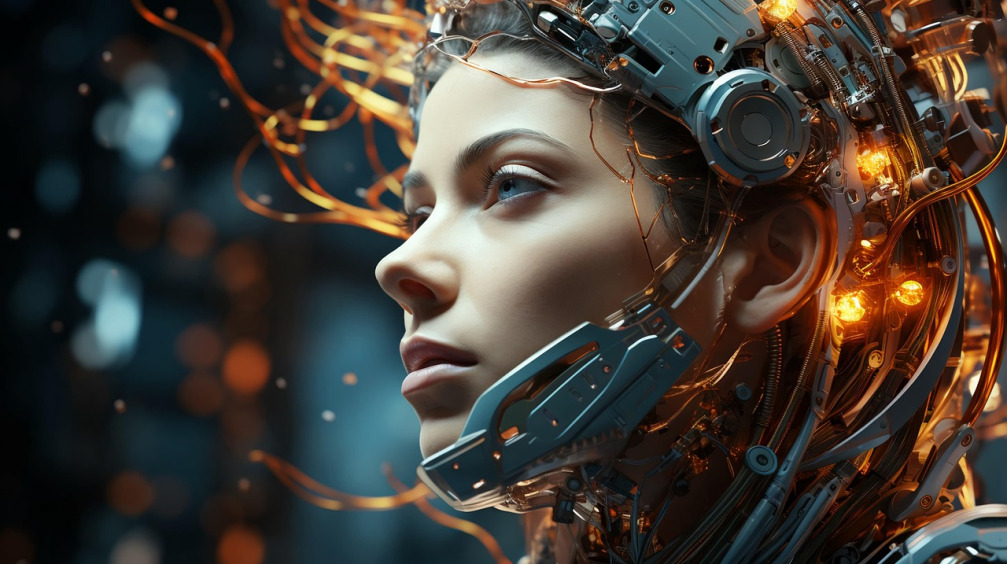 futuristic artificial intelligence gaming